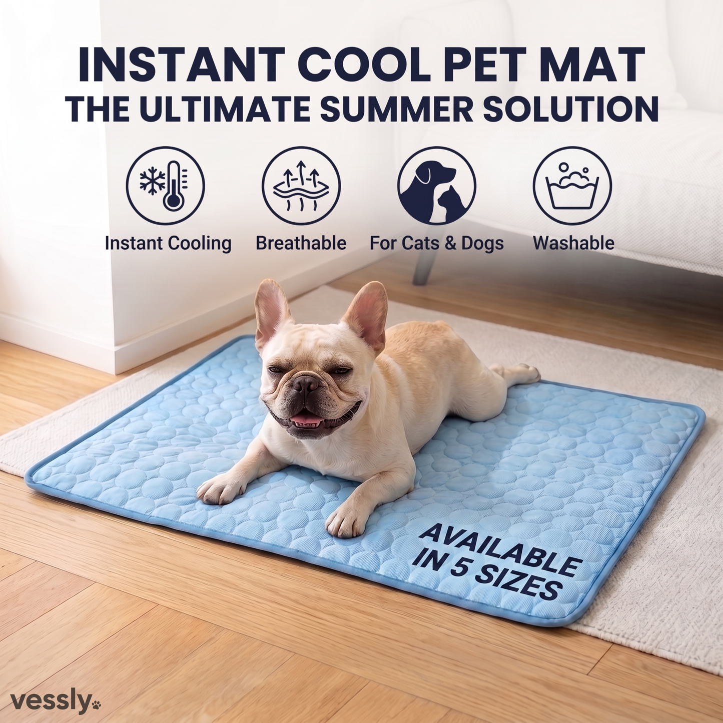 Vessly Cooling Mat for Pets
